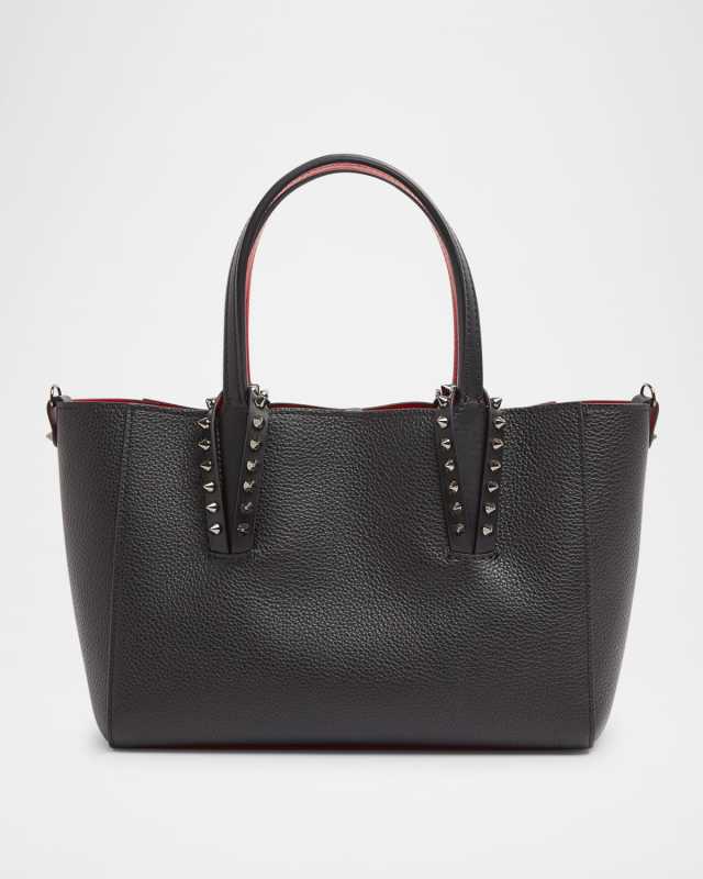 Cabata Soft East-West Mini Shoulder Bag in Grained Leather